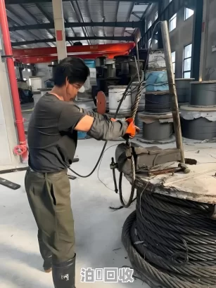 资阳专业技巧：保护二手钢丝绳涂层的5个步骤